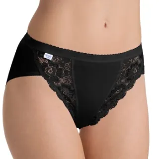 Sloggi Chic Tai brief zwart Zwart,Wit