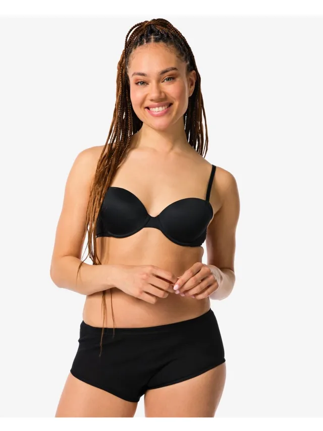 HEMA Damesslips katoen - 2 stuks zwart