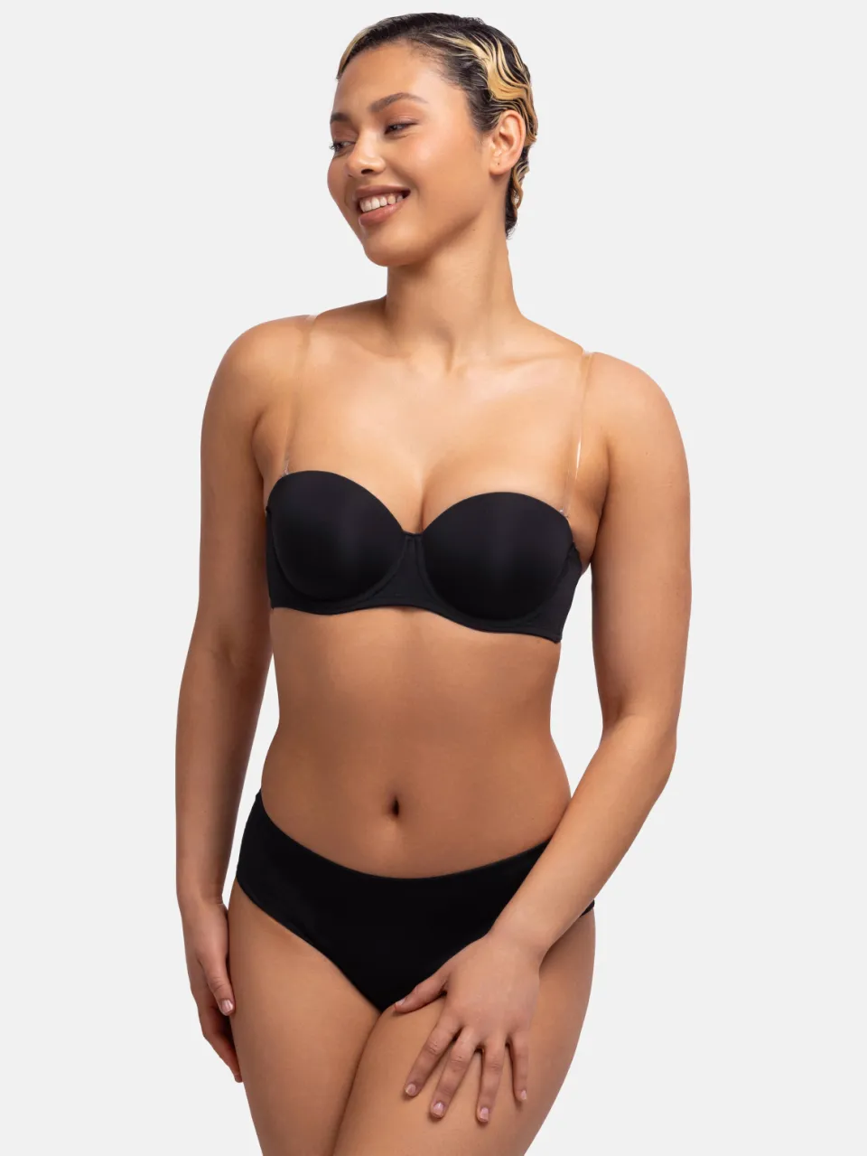 Dorina Michelle strapless balconette bh zwart, foto 4