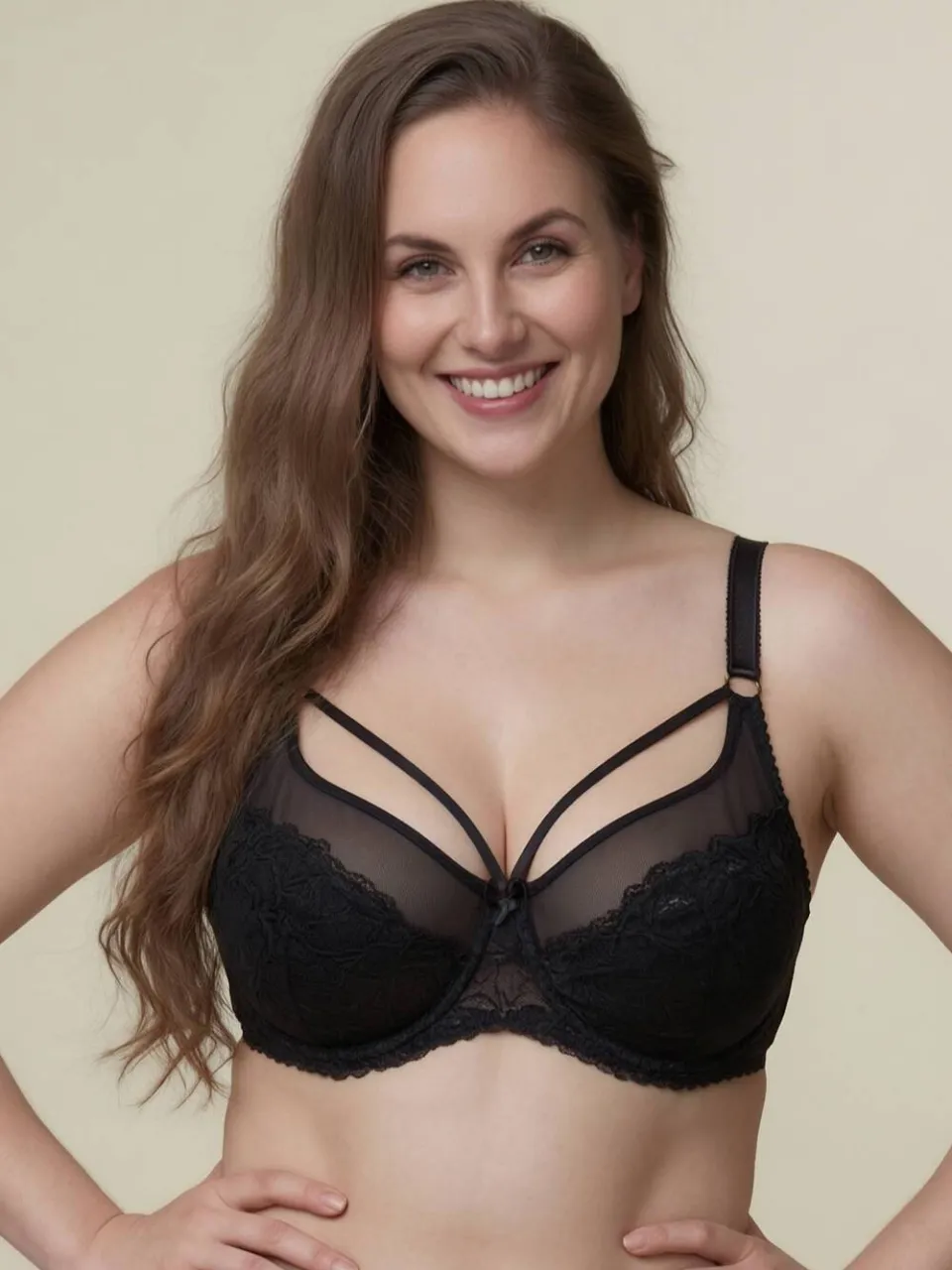 Plaisir Lush beugelbh zwart, foto 4