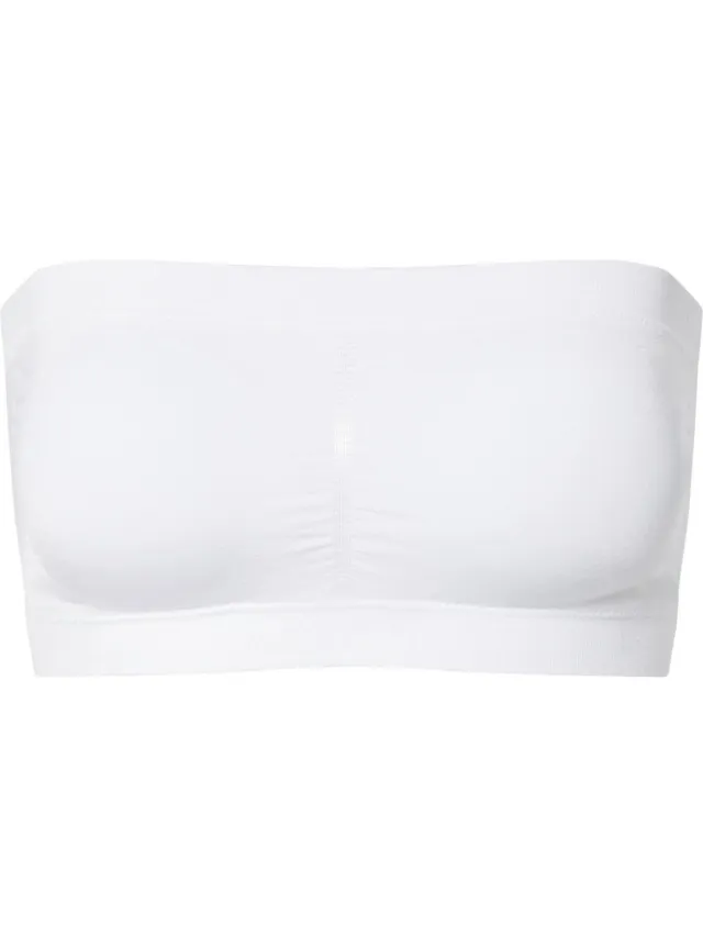 MAGIC Bodyfashion Bandeau Bra Dames strapless bh - zonder beugel - Wit