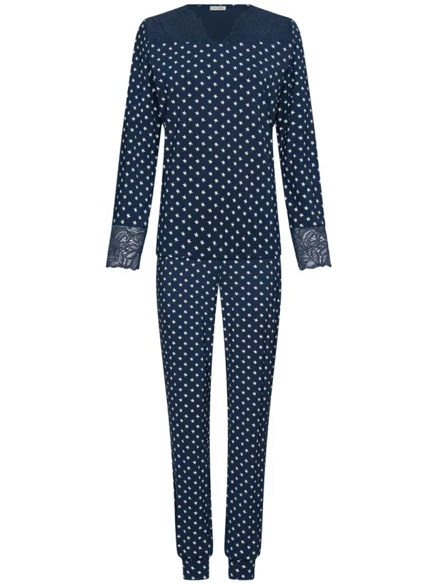Pastunette Premium - Blue Mirage - Pyjama - Modal - Blauw