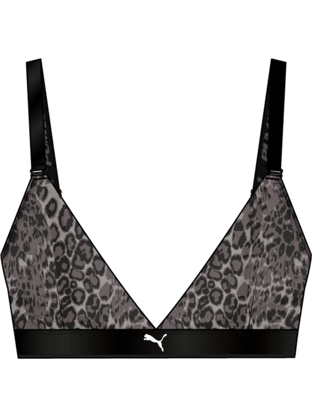 Puma Dames Triangle - Animal mesh - 1 P Zwart