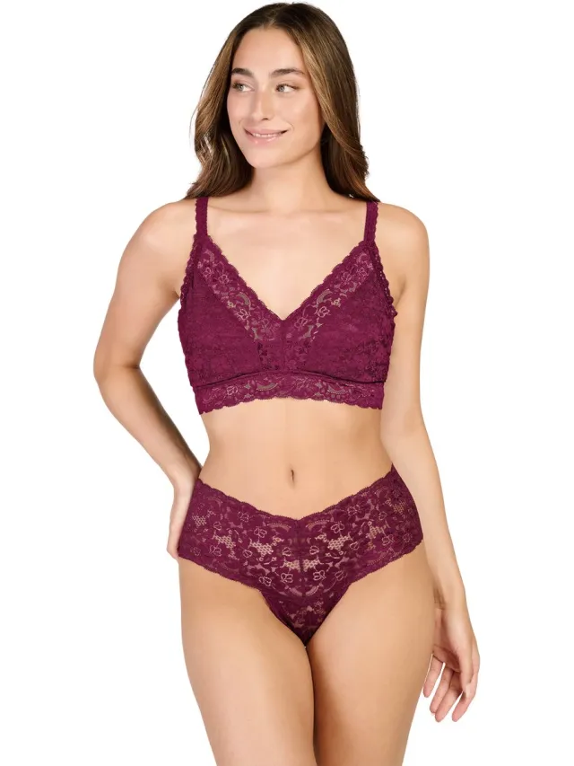 Ten Cate Basics bralette kant cherry burgundy voor Dames