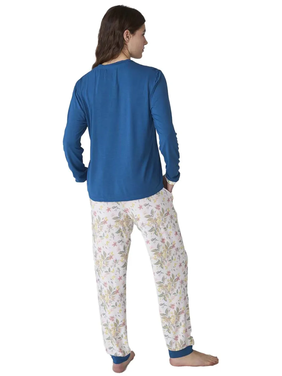 J&J Brothers JJBFP0400 pyjamaset blauw, foto 2