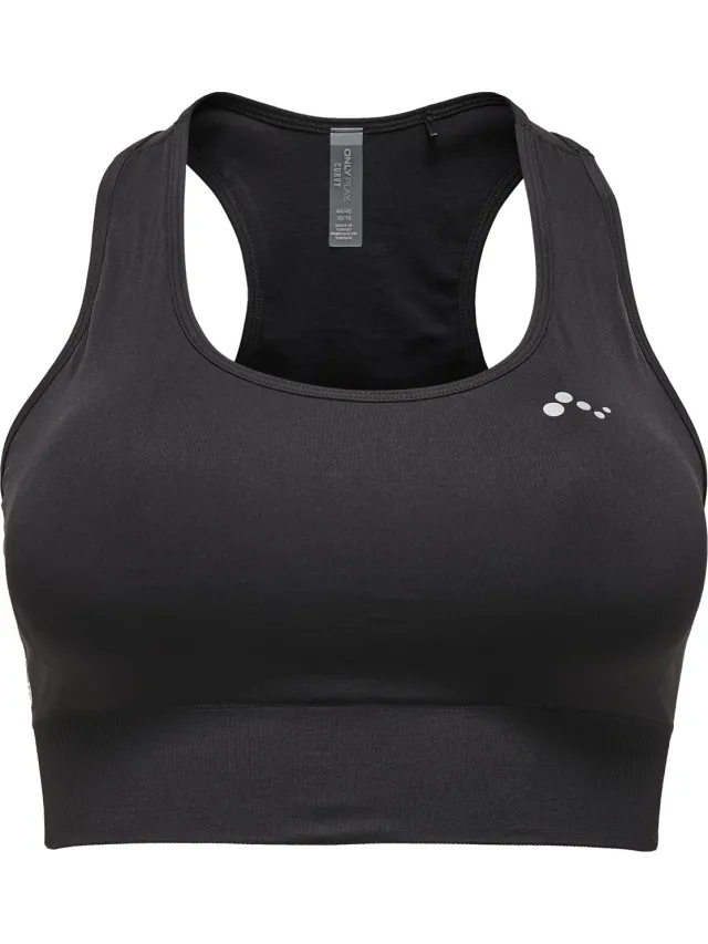 Only Play Daisy Cir Sports Curvy Fitness Beha Dames Zwart