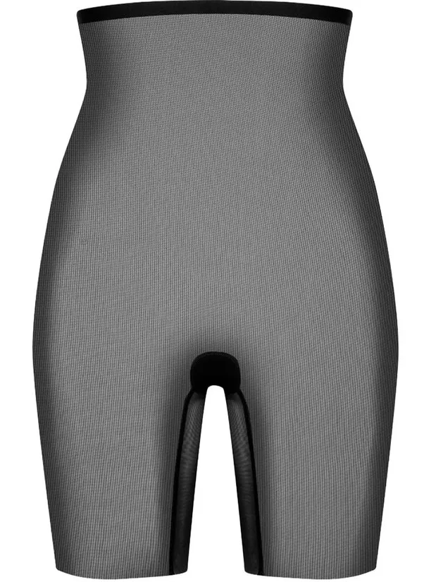 Bye Bra Forming Tulle High Waist Short Black Zwart