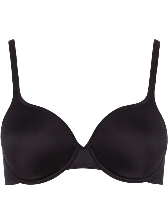 BeeDees T-Shirt BH Stepy Soft WHP Met beugel, naadloze en voorgevormde cups, elegante uitstraling, comfortabel zwart
