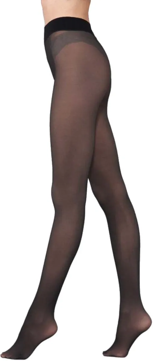 Caresse Thermo Panty 20 den optiek zwart