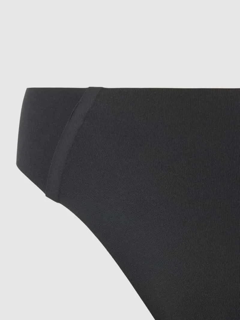 Sloggi Slip met labelprint, model 'ZERO FEEL 2.0' zwart, foto 3