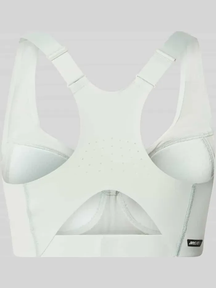 Puma sport-bh met labelprint model 'PWRMODE BRA - HIGH' mintgroen, foto 3