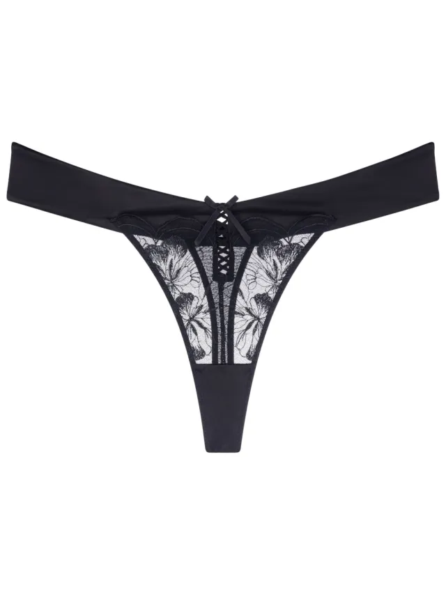 Dorina Delphine string zwart