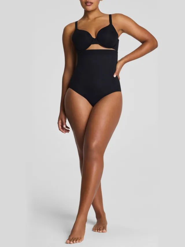 SPANX SPANXsculpt™ GoFigure seamless sterk corrigerende slip High Waist zwart