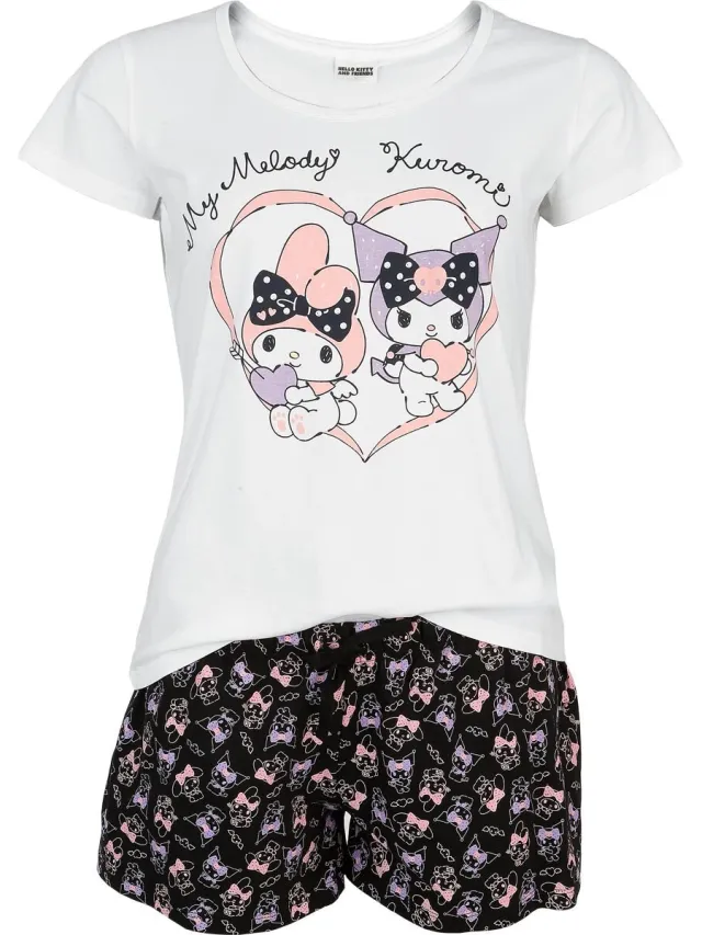 Hello Kitty Hello Kitty and Friends - Kuromi Pyjama meerkleurig Katoen multicolor