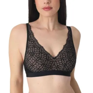sassa Happy Choice Soft bh zwart Zwart,Beige,Wit