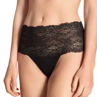 Calida Sensual Secrets Highwaist slip zwart Zwart,Blauw,Groen,Beige,Wit,Bruin
