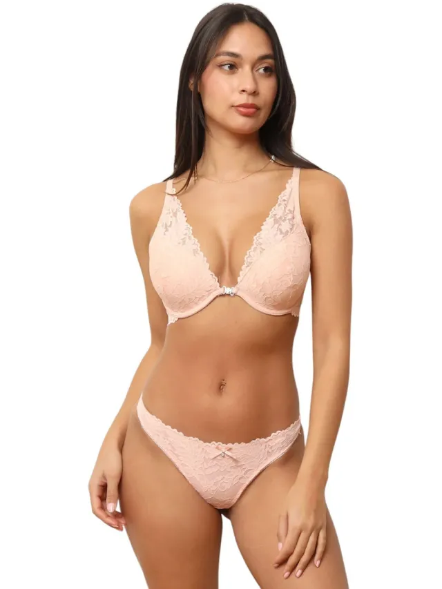 La Modeuse gewatteerde bh roze