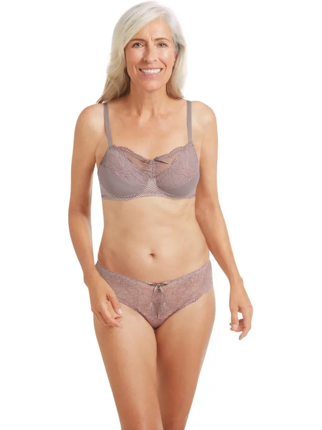 Amoena BeAmazing SB Prothese Bh Zonder Beugel TEX019250 Taupe Rose - maat EU 90C / FR Huid