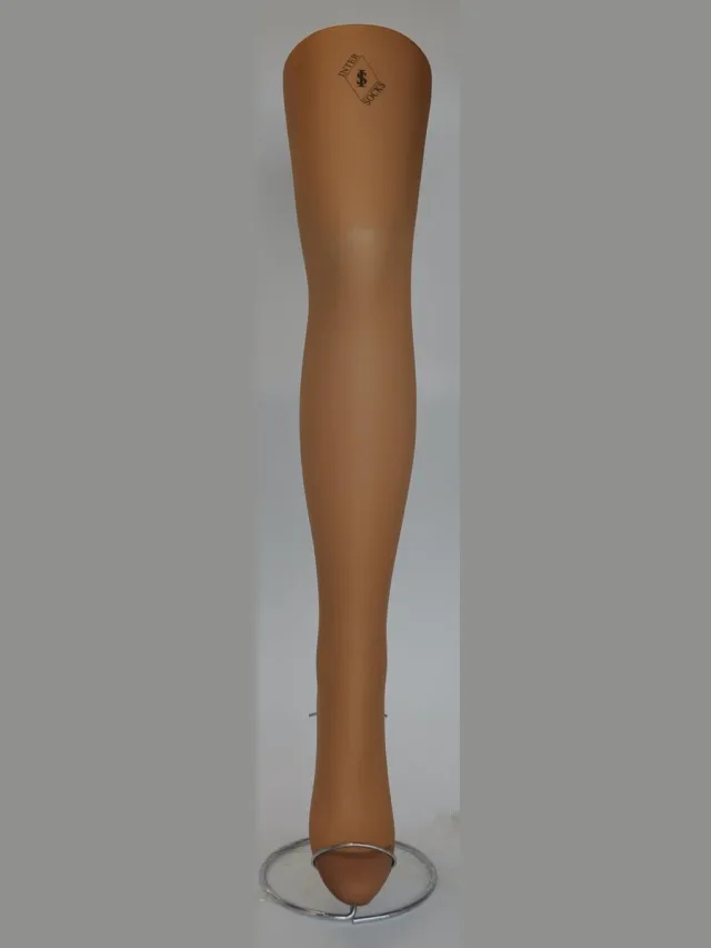 inter socks Panty 15 deniers - Small Medium - 6 stuks - Beige - Perfecte pasvorm - Zeer elastisch - Naturel dunne panty Mathilde