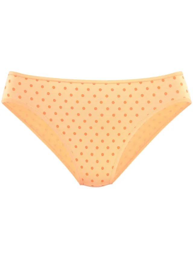 Bikinislip oranje gestipt, foto 2