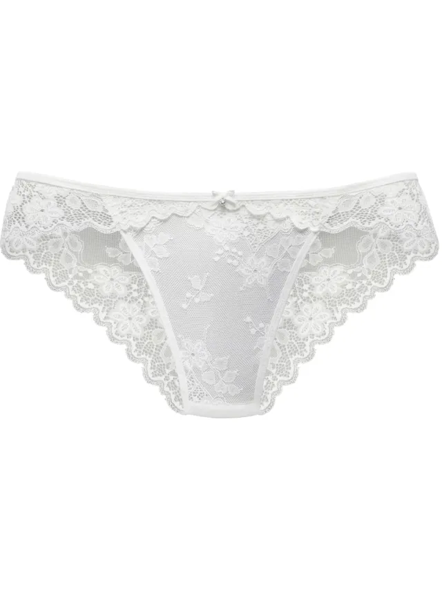 slip crème met jacquardkant, foto 2