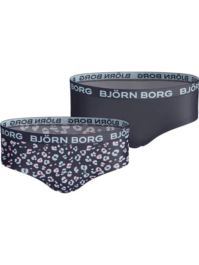 Björn Borg Bjorn Borg Sportonderbroek casual - 2p HIPSTER BB ANIMAL - blauw - vrouwen - 170