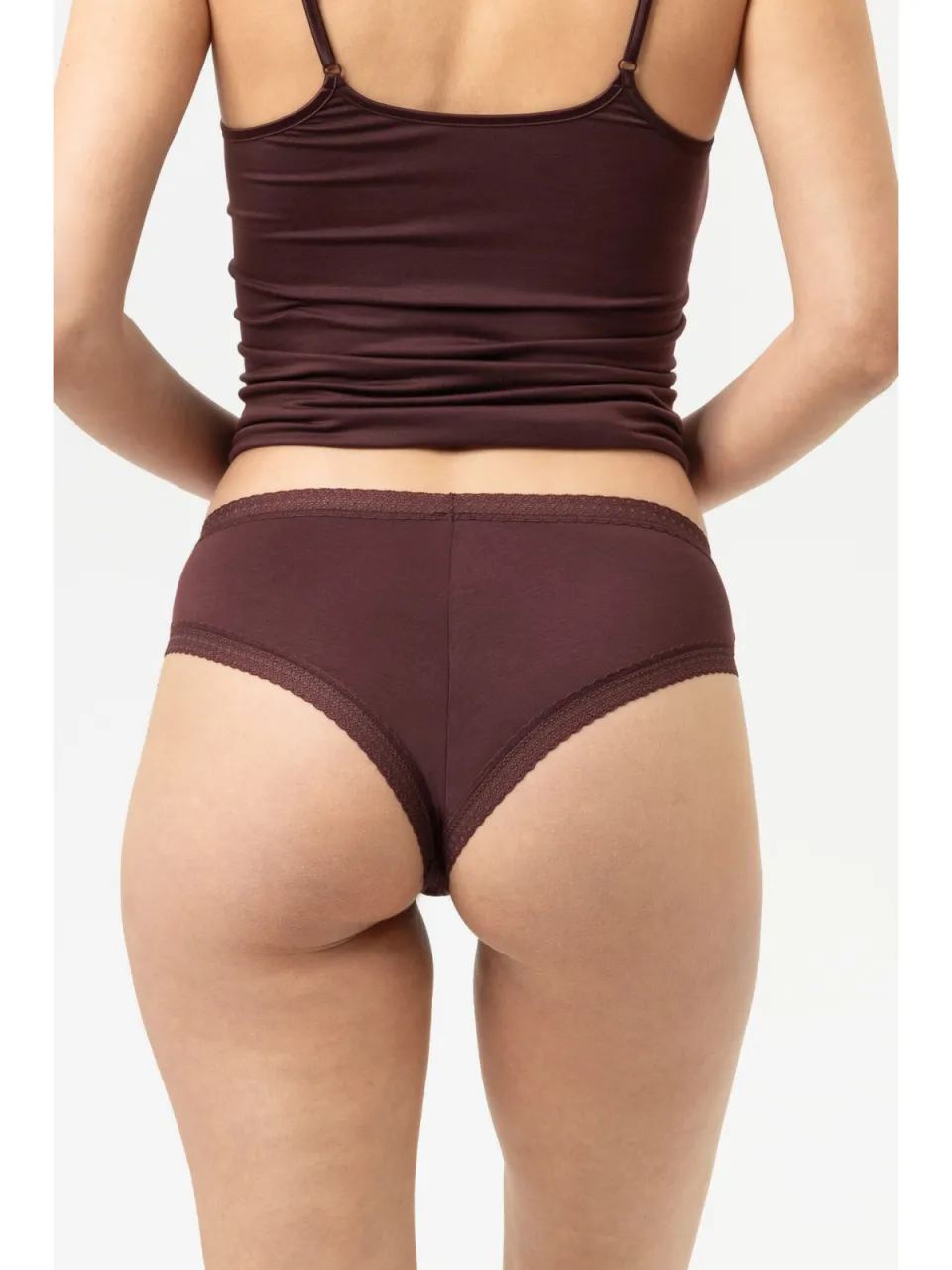 Mey Hipster Serie Modal Lace Hot Maroon bruin, foto 3