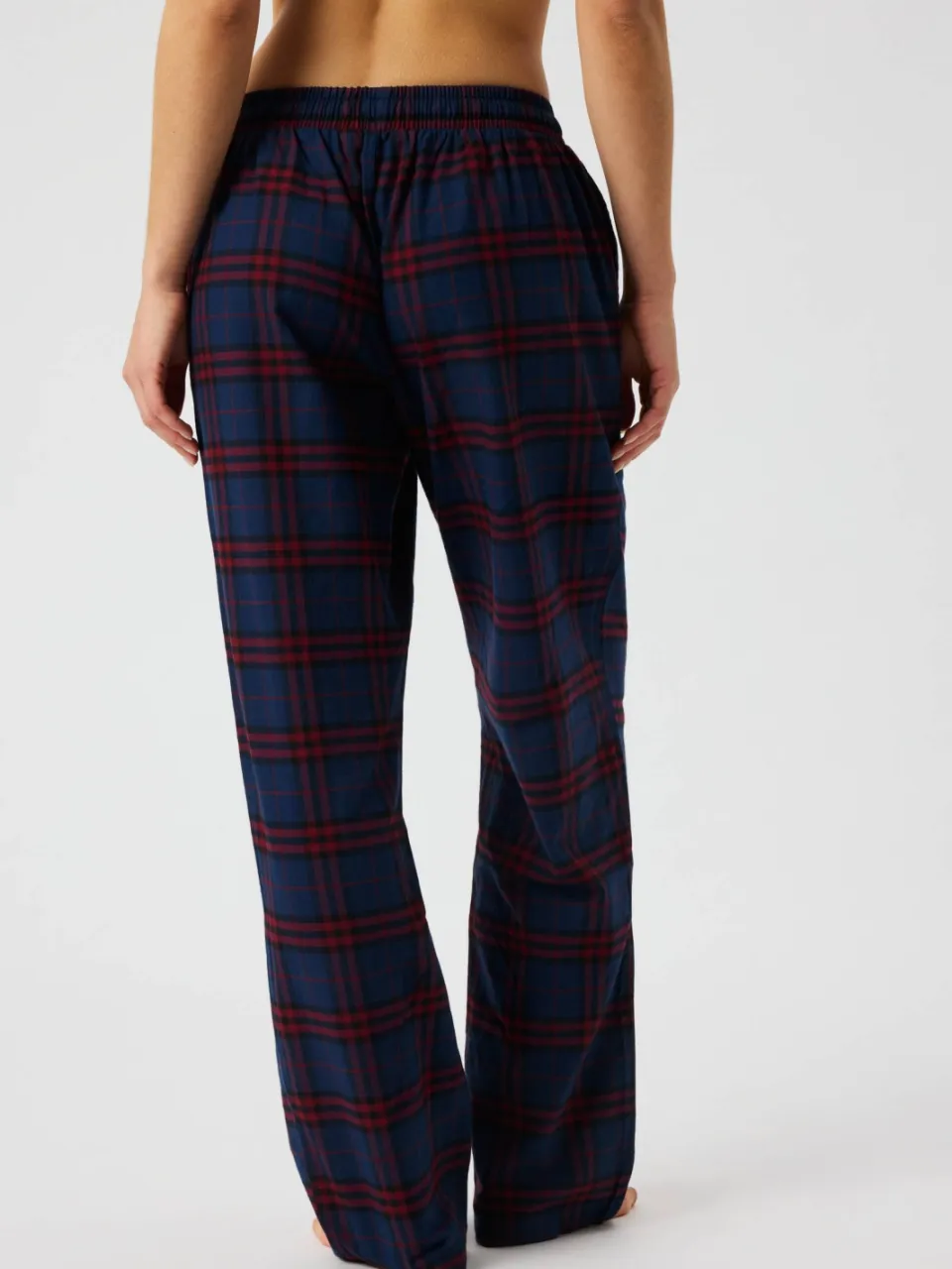 Björn Borg flanel pyjamaset donkerblauw donkerblauw/rood, foto 5