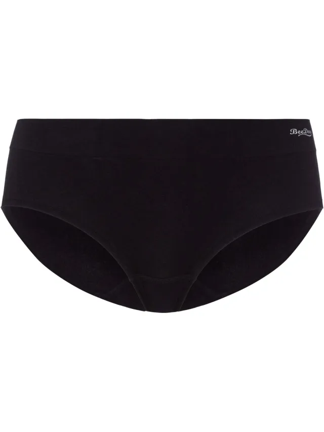 BeeDees Slip Comfee Hipster Naadloos vervaardigd zwart