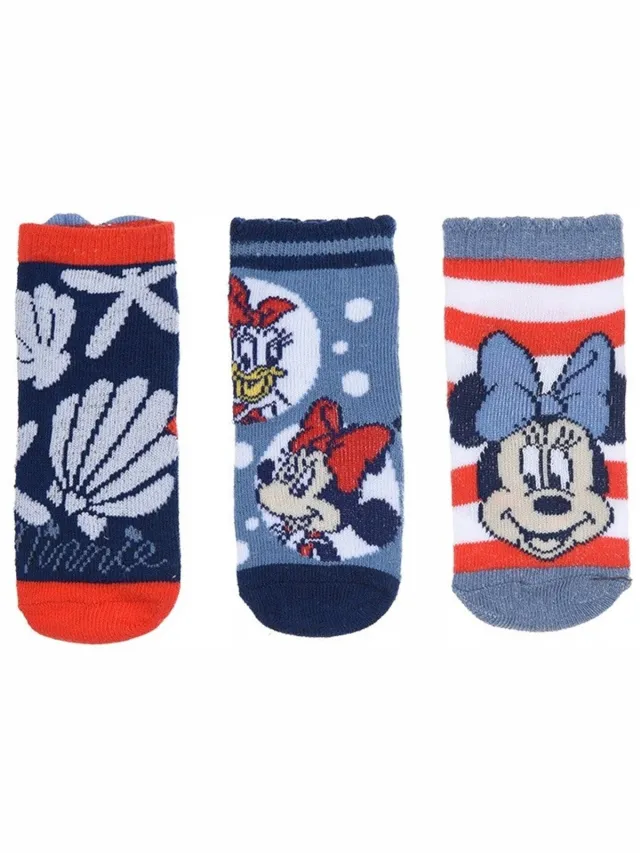 Disney Minnie Shell Blue babysokken 0/6 maanden