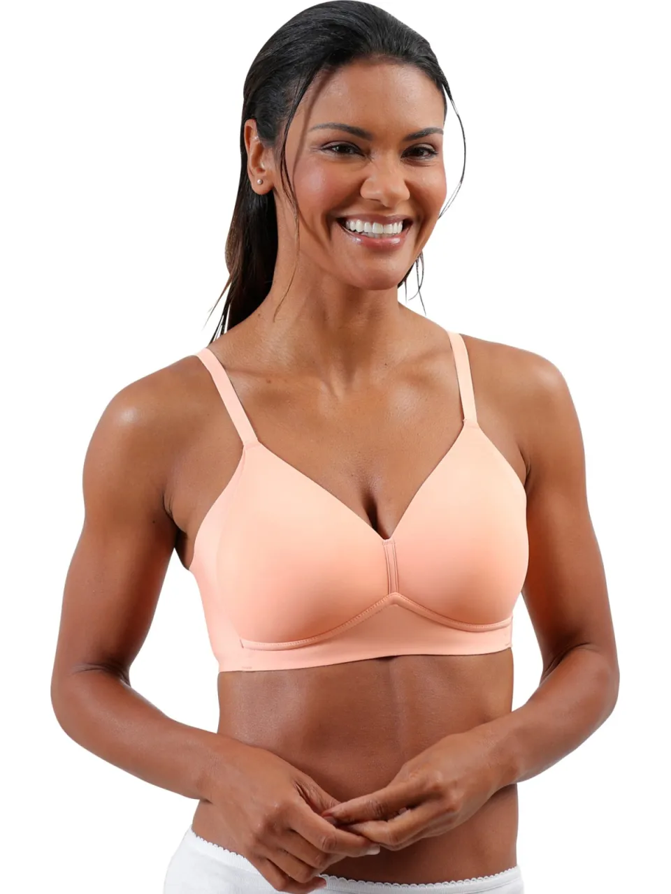 T-shirtbeha zonder beugel abrikoos apricot