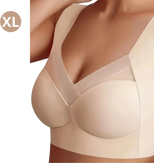 Bovista BH Zonder Beugel - Zonder Bandjes - Push-up Bh's - Comfort Bh - Beige