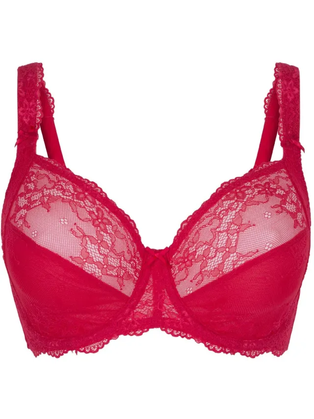 LingaDore DAILY Beugel BH - Plus Size Rood