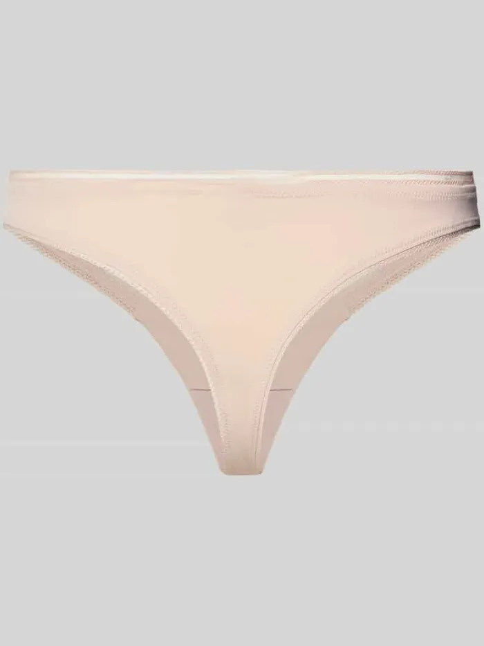 Boss String met kantinzet beige, foto 2