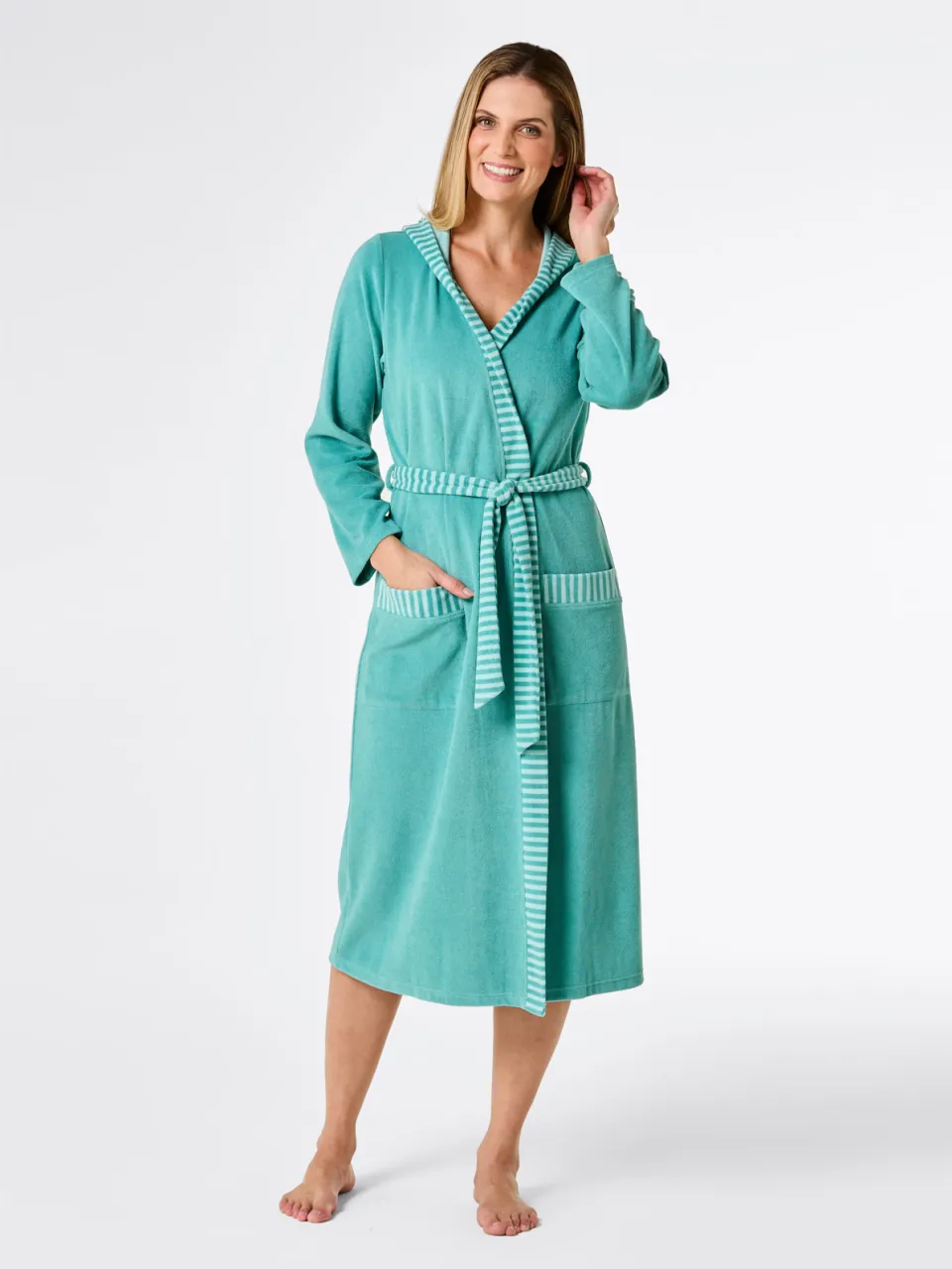 badjas turquoise oceaan