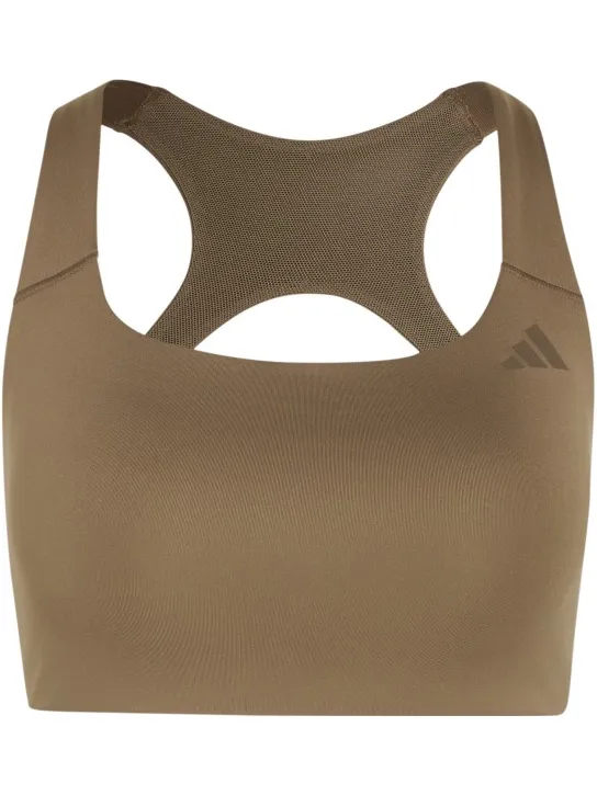 Adidas Optime Workout sportbeha bruin