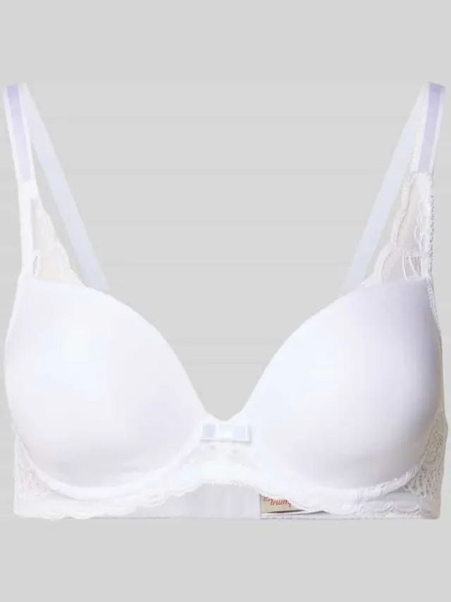 Triumph Beugelbeha met kant, model 'Amourette Spotllight' Wit