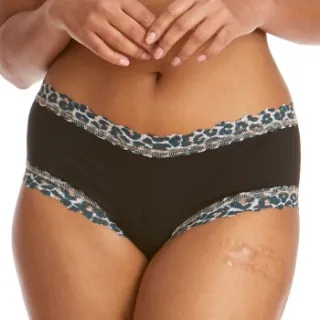 Hanky Panky Classic Cotton Boyshort slip zwart Versch.kleure/Patroon,Zwart
