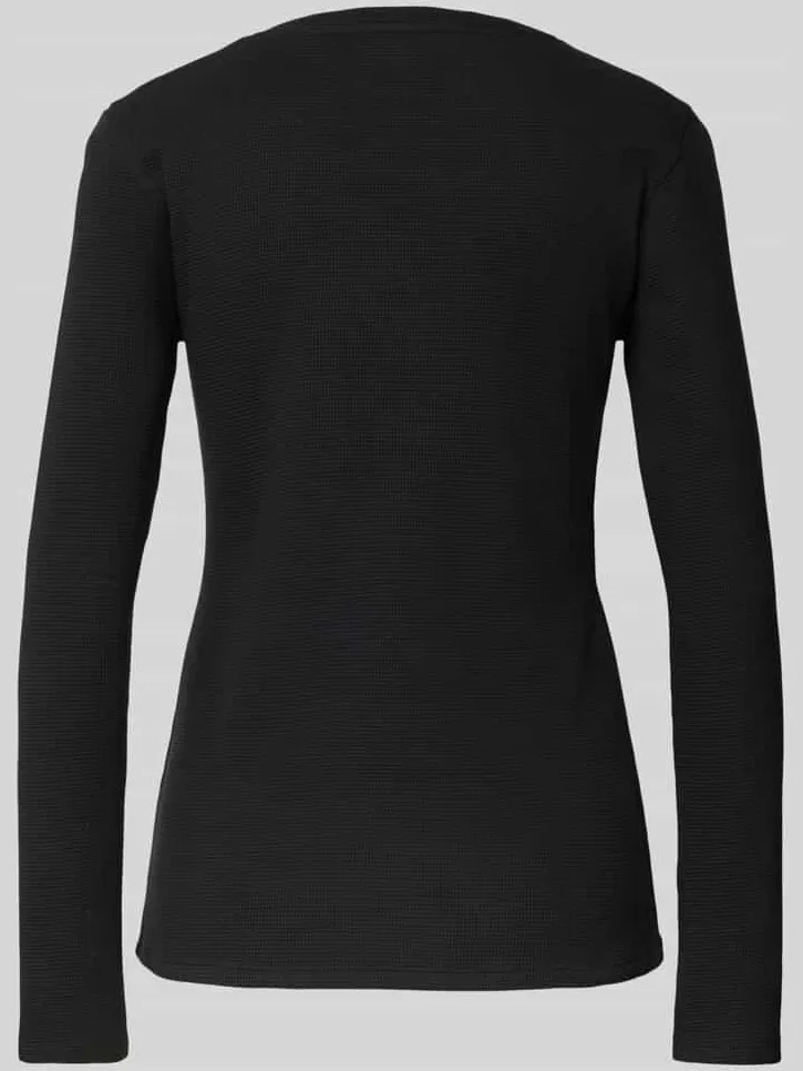 Boss Slim fit pyjamabovendeel van katoenmix zwart, foto 2