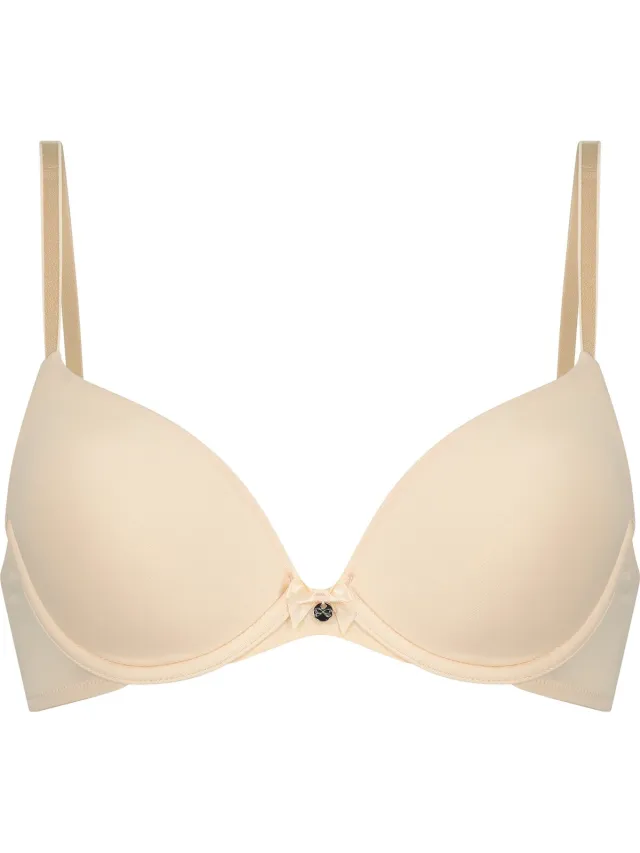 Hunkemöller Dames Lingerie Voorgevormde beugel bh Plunge - Beige