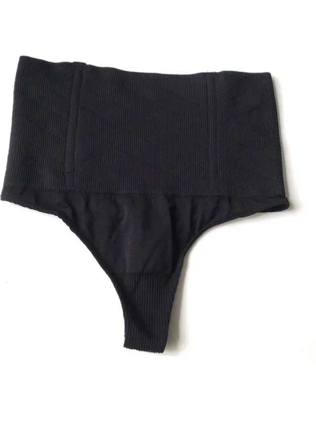 New Age Devi Shapewear - High waist string - Zwart - Corrigerend ondergoed