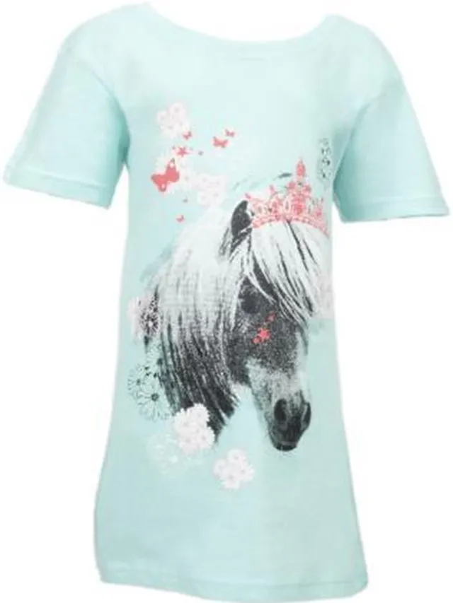 Fun2Wear Anouk Michaela Paarden Bigshirt Mint