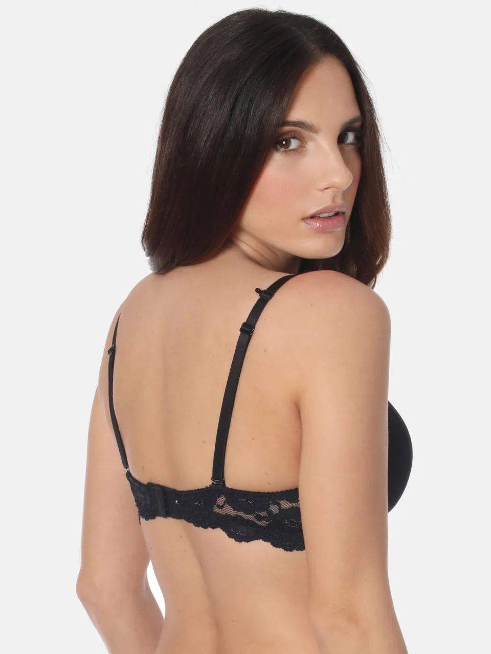 Sassa Mode voorgevormde bh zonder beugel Classic Lace zwart, foto 4