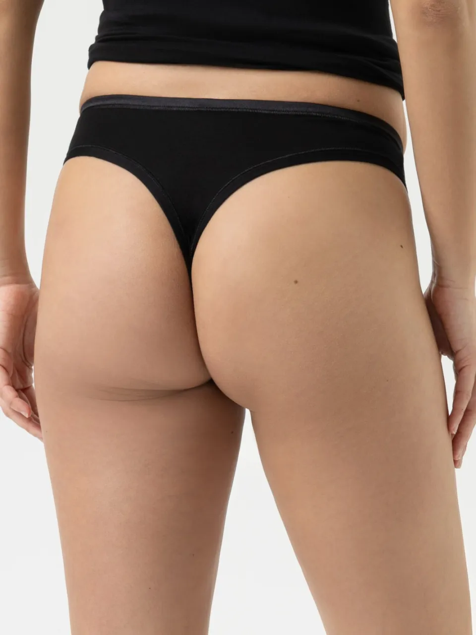Mey String Serie Modal Pure Zwart, foto 3