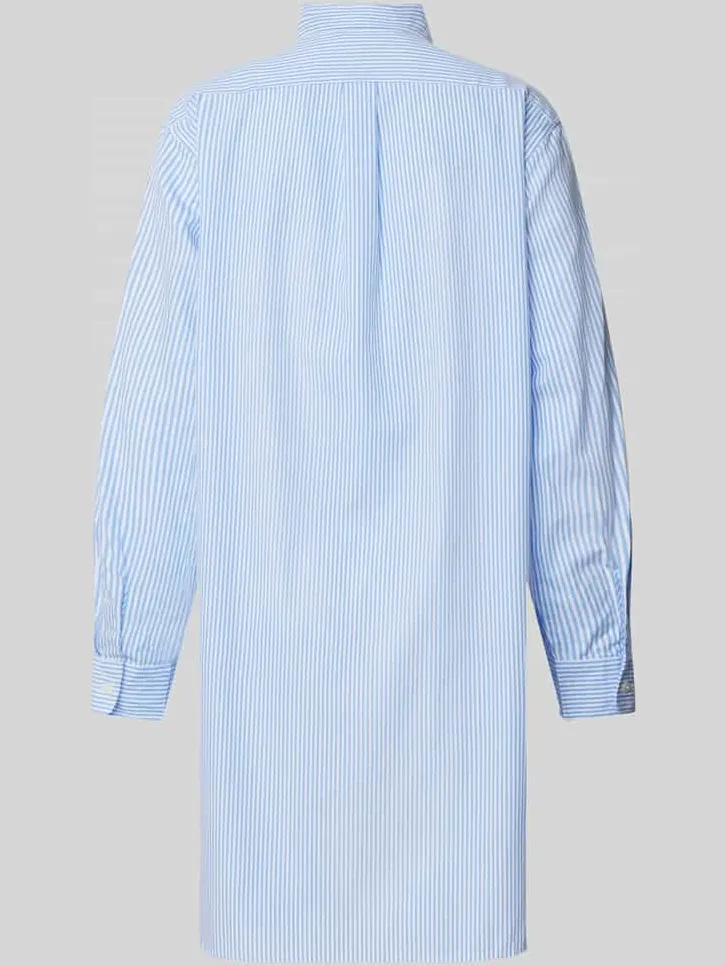 Lauren Ralph Lauren Nachthemd met borstzak blauw, foto 2
