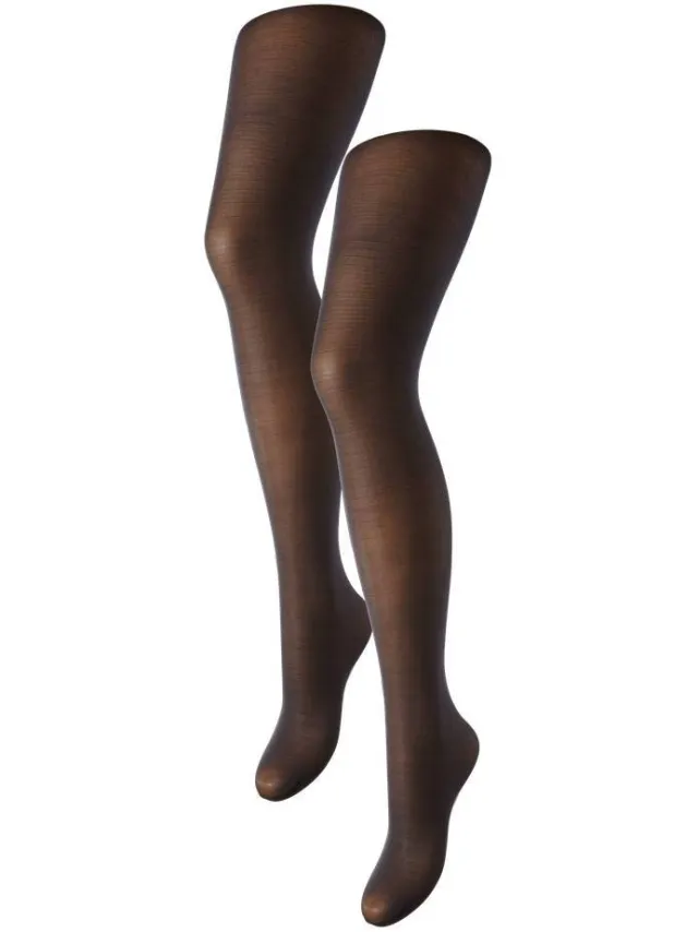 Pieces Nikoline panty 20 denier donkerbruin