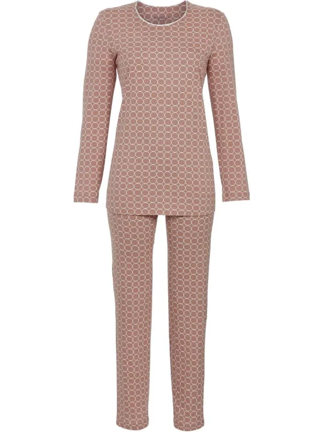 Ringella Roze pyjama cirkels Ringella - Roze - Maat - 42