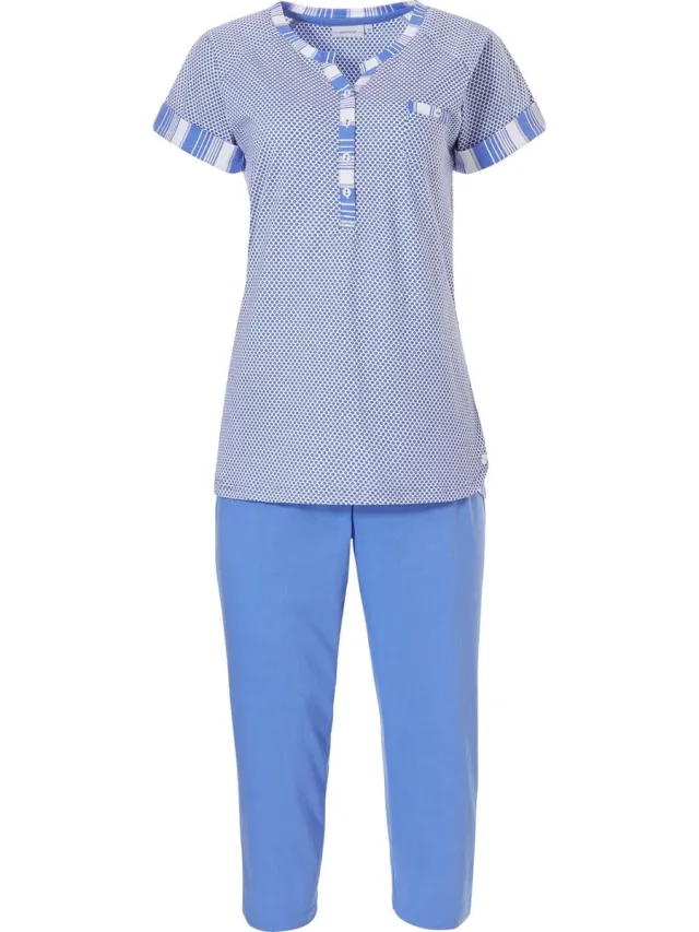 Pastunette Maat 46 Pyjamaset - Blauw