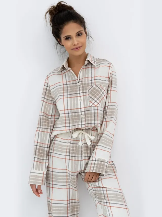 S& Sensis Sensis Dames Pyjama ADALYN 42 / Beige