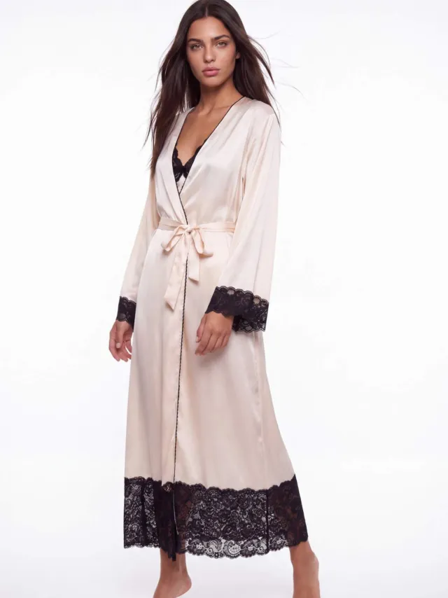 Trendyol TRENDYOLMİLLA Dames Ecru Effen Maxi Mouwloos Regular fit Nachthemden, foto 2